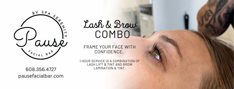 Lash & brow Comb at Pause Facial Bar