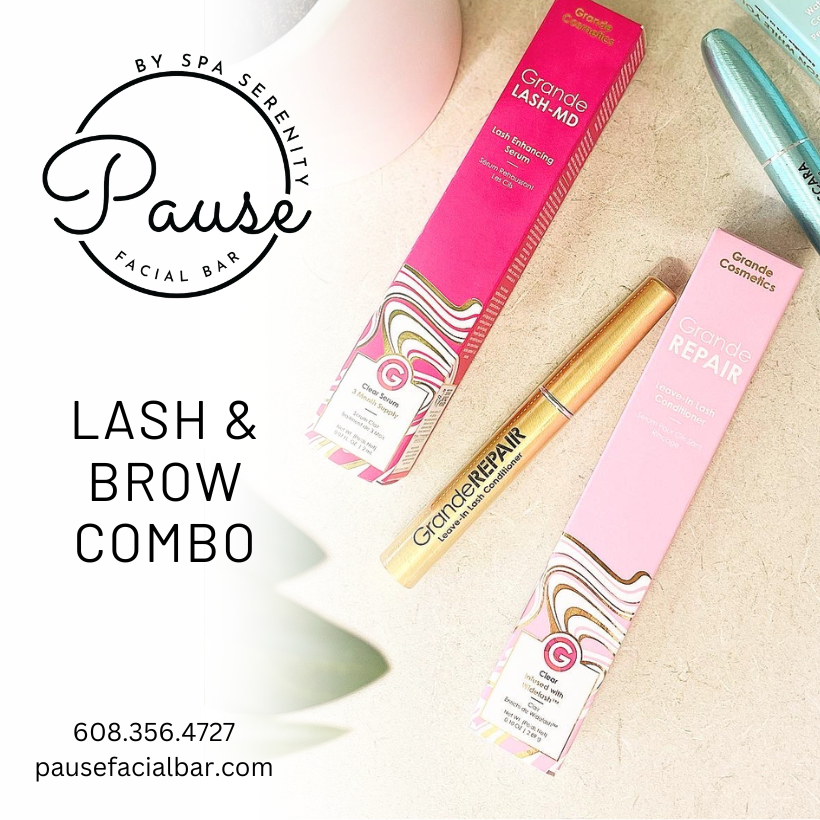 Lash & brow Comb at Pause Facial Bar
