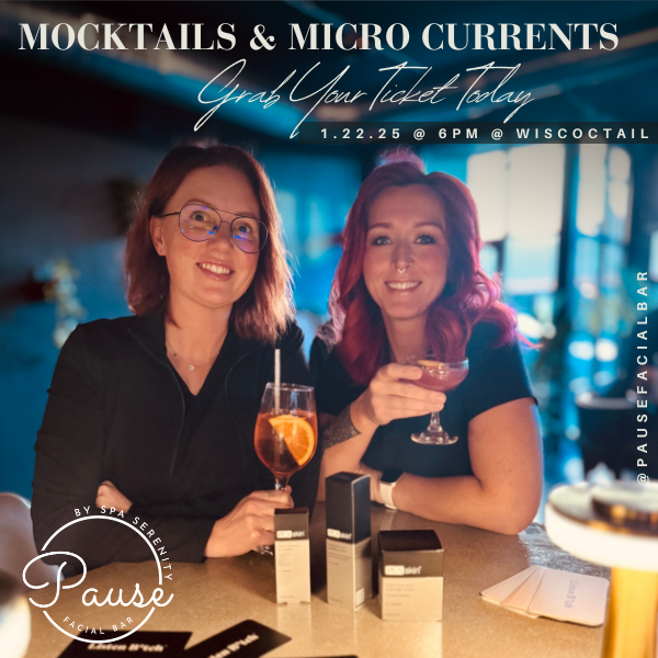 Mocktails & Micro current: Your Exclusive Introduction to Electroporation with Pause Facial Bar