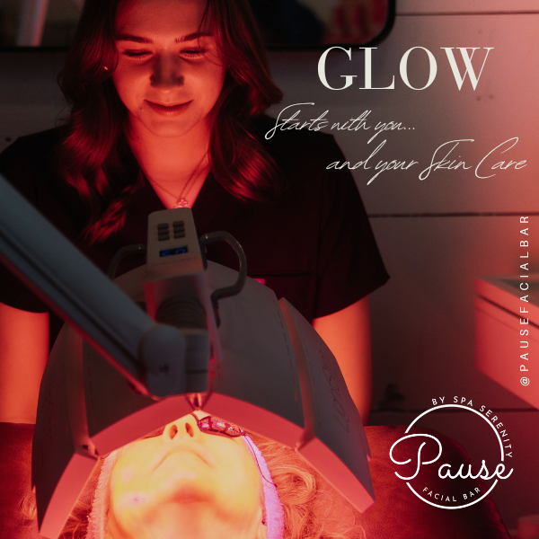 Facials in Pause Facial Bar baraboo Wisconsin