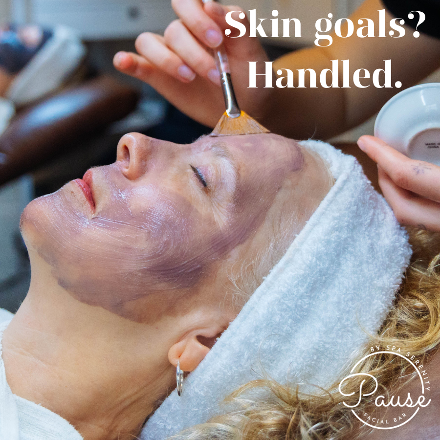 Skin goals? Handled. Skin goals? Handled.